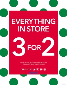 Claires Everything 342 BF